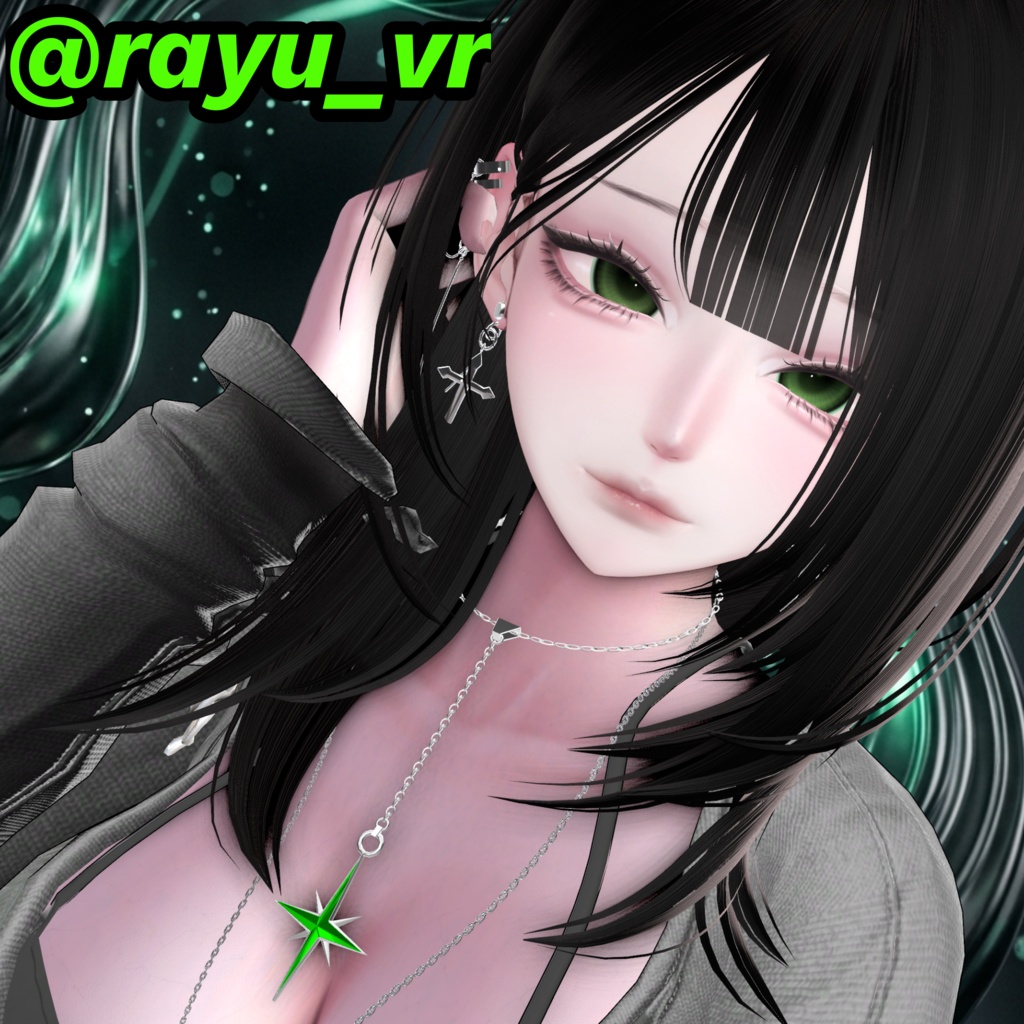 Star Rattin Stella Drop Y-shaped Star Lariat Necklace by ちょこ・ちっぷ on BOOTHPLORER