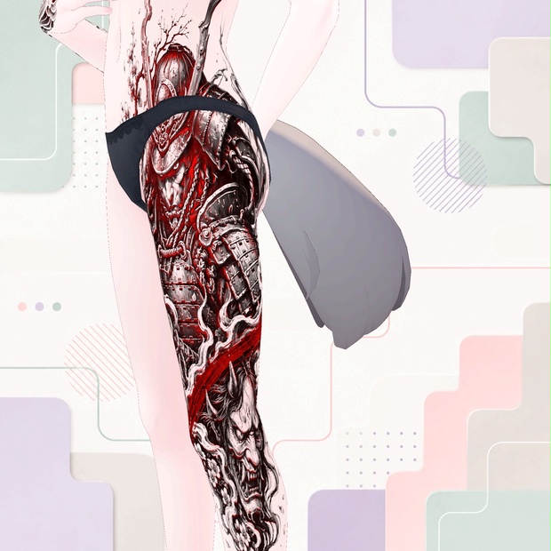 Crimson Samurai by tattoo-lab on BOOTHPLORER