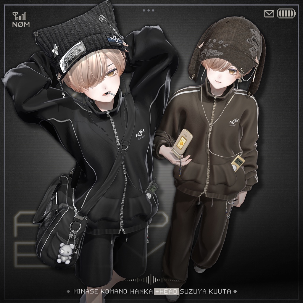 Flip Boy by NØM on BOOTHPLORER