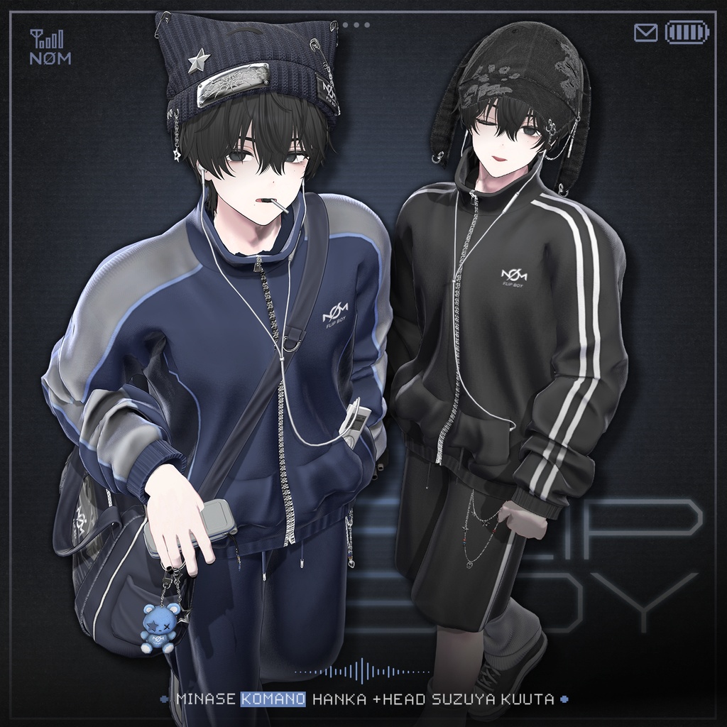 Flip Boy by NØM on BOOTHPLORER